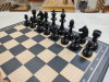 Шахматы подарочные из дерева мореный дуб и бук с утяжеленными фигурами фото 3 — hichess.ru - шахматы, нарды, настольные игры