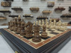 Шахматы эксклюзивные из мореного дуба и граба 45 на 45 см фото 3 — hichess.ru - шахматы, нарды, настольные игры