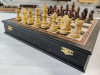 Шахматы деревянные в ларце из мореного дуба Дебют большие фото 2 — hichess.ru - шахматы, нарды, настольные игры