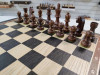 Шахматы деревянные в ларце из мореного дуба Дебют большие фото 5 — hichess.ru - шахматы, нарды, настольные игры