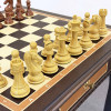Шахматный стол венге ясень с фигурами из композита фото 5 &mdash; hichess.ru - шахматы, нарды, настольные игры