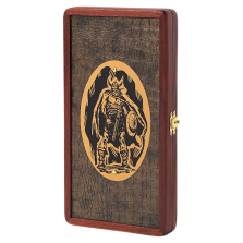 Нарды кожаные Викинг малые — hichess.ru - шахматы, нарды, настольные игры