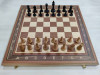 Шахматы + нарды Турнирные красное дерево фото 1 — hichess.ru - шахматы, нарды, настольные игры