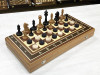 Шахматы + нарды Турнирные красное дерево фото 4 — hichess.ru - шахматы, нарды, настольные игры