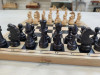 Шахматы деревянные из бука 30 на 30 см эконом фото 3 — hichess.ru - шахматы, нарды, настольные игры