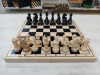 Шахматы деревянные из бука 30 на 30 см эконом фото 2 — hichess.ru - шахматы, нарды, настольные игры