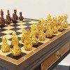 Шахматный стол подарочный венге ясень с фигурами из янтаря фото 6 &mdash; hichess.ru - шахматы, нарды, настольные игры
