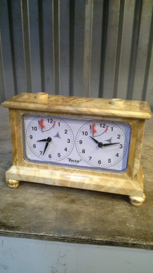 Шахматные часы из карельской березы insa — hichess.ru - шахматы, нарды, настольные игры