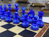 Шахматы подарочные художественная роспись гжель моренный дуб фото 6 — hichess.ru - шахматы, нарды, настольные игры
