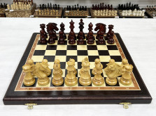 Шахматы эксклюзивные Wellington Венге — hichess.ru - шахматы, нарды, настольные игры