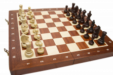 Шахматы &quot;Магнитные 35&quot; маркетри, Madon — hichess.ru - шахматы, нарды, настольные игры