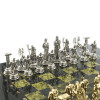 Шахматы подарочные из камня змеевик Геракл 28 на 28 см фото 6 — hichess.ru - шахматы, нарды, настольные игры