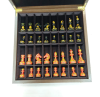 Шахматы подарочные художественная роспись хохлома фото 5 — hichess.ru - шахматы, нарды, настольные игры