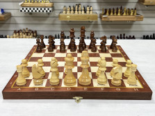 Шахматы деревянные Авангард Люкс Стаунтон — hichess.ru - шахматы, нарды, настольные игры