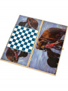 Нарды подарочные Медведь на охоте большие фото 3 — hichess.ru - шахматы, нарды, настольные игры