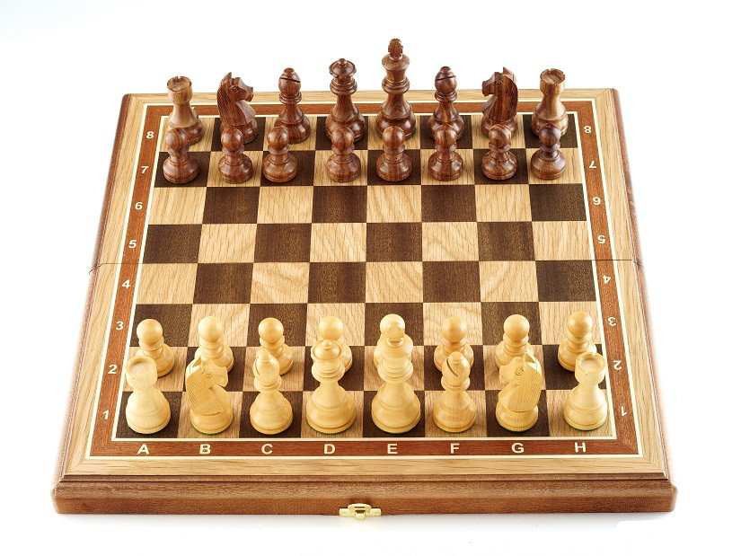 Шахматы Дебют дуб средние фото 1 — hichess.ru - шахматы, нарды, настольные игры