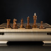 Шахматы "Стаунтон Люкс" из палисандра и клена "сикамора" фото 4 — hichess.ru - шахматы, нарды, настольные игры