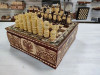 Шахматы ручной работы Русские воины в деревянном ларце фото 2 — hichess.ru - шахматы, нарды, настольные игры