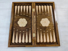 Шахматная доска с нардами в чехле большая 50 на 50 см — hichess.ru - шахматы, нарды, настольные игры