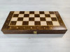 Шахматная доска с нардами в чехле большая 50 на 50 см фото 3 — hichess.ru - шахматы, нарды, настольные игры