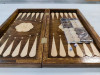 Шахматная доска с нардами в чехле большая 50 на 50 см фото 4 — hichess.ru - шахматы, нарды, настольные игры