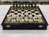 Шахматы подарочные роспись поталью фото 2 — hichess.ru - шахматы, нарды, настольные игры