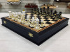Шахматы подарочные роспись поталью фото 1 — hichess.ru - шахматы, нарды, настольные игры