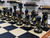 Шахматы подарочные роспись поталью фото 7 — hichess.ru - шахматы, нарды, настольные игры