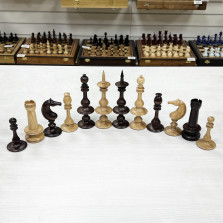 Шахматные фигуры эксклюзивные Ренессанс из ясеня — hichess.ru - шахматы, нарды, настольные игры