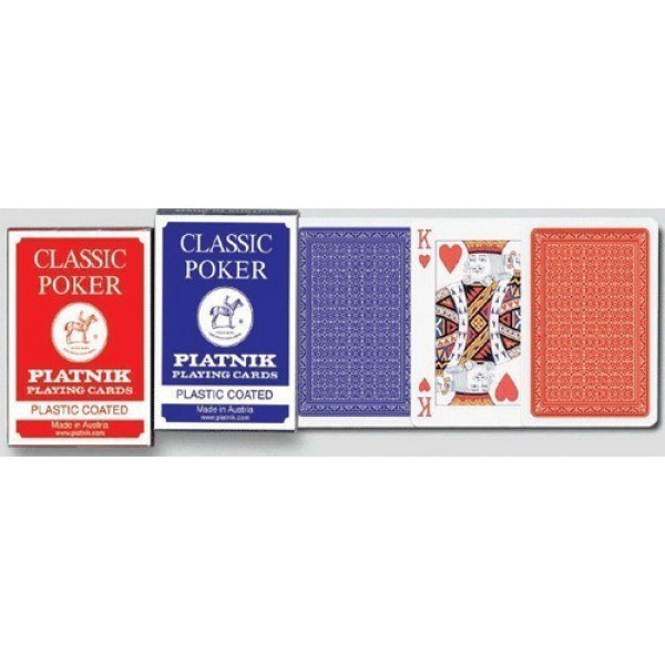 Игральные карты Классик Покер 55 листов фото 1 — hichess.ru - шахматы, нарды, настольные игры