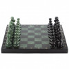 Каменные шахматы из нефрита и габродиабаза фото 2 — hichess.ru - шахматы, нарды, настольные игры