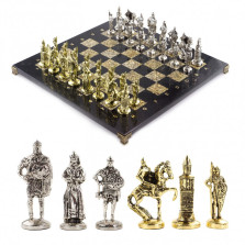 Шахматы &quot;Русь&quot; доска 40х40 см из гранита и змеевика — hichess.ru - шахматы, нарды, настольные игры