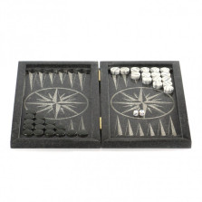 Нарды &quot;Роза ветров / Природа&quot; камень гранит — hichess.ru - шахматы, нарды, настольные игры