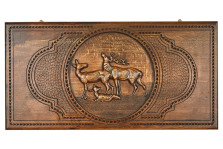 Нарды резные &quot;Олень&quot;, Mkhitaryan — hichess.ru - шахматы, нарды, настольные игры