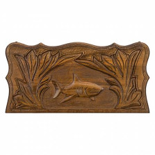 Нарды резные &quot;Акула&quot;, Petrosyan — hichess.ru - шахматы, нарды, настольные игры