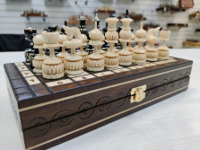 Шахматы Точенка резные малые — hichess.ru - шахматы, нарды, настольные игры