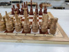 Шахматы ручной работы из дуба на доске 47 на 47 см фото 3 — hichess.ru - шахматы, нарды, настольные игры