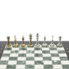 Шахматы подарочные Стаунтон мрамор змеевик 28 см фото 6 — hichess.ru - шахматы, нарды, настольные игры