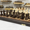 Шахматы подарочные орех Бастион матовые 45 см фото 5 — hichess.ru - шахматы, нарды, настольные игры