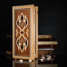 Нарды Саламандра Светлые, мастерская Кадун — hichess.ru - шахматы, нарды, настольные игры