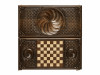 Нарды резные Бесконечность 3", Simonyan" фото 3 — hichess.ru - шахматы, нарды, настольные игры