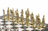 Шахматы "Русь" доска 40х40 см из мрамора фото 4 — hichess.ru - шахматы, нарды, настольные игры