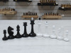 Шахматные фигуры из бука Авангард Люкс черно-белые фото 1 — hichess.ru - шахматы, нарды, настольные игры