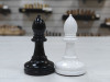 Шахматные фигуры из бука Авангард Люкс черно-белые фото 6 — hichess.ru - шахматы, нарды, настольные игры