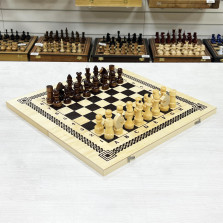 Шахматы нарды шашки из дерева для детей и взрослых набор 3 в 1 — hichess.ru - шахматы, нарды, настольные игры