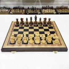 Шахматы Эндшпиль дуб большие — hichess.ru - шахматы, нарды, настольные игры