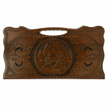 Нарды резные &quot;Герб Осетии&quot;, Rasulov — hichess.ru - шахматы, нарды, настольные игры