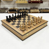 Шахматы подарочные в дубовом ларце с фигурами Стаунтон утяжеленные большие фото 2 — hichess.ru - шахматы, нарды, настольные игры