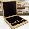 Шахматы подарочные в дубовом ларце с фигурами Стаунтон утяжеленные большие фото 8 — hichess.ru - шахматы, нарды, настольные игры
