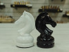 Шахматные фигуры премиум из гарба черно-белые Люкс фото 3 — hichess.ru - шахматы, нарды, настольные игры
